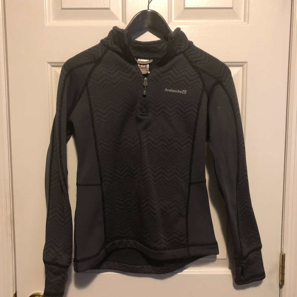 Long sleeve Quarterzip athletic shirt S